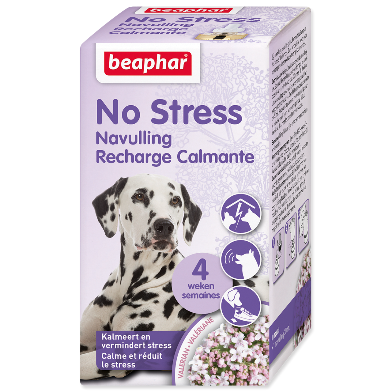 Plaček Pet Product s.r.o.. Náhradní náplň BEAPHAR No Stress pro psy 30ml